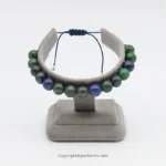 دستبند مهره سنگی آزوریت