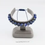 دستبند مهره سنگی لاجورد