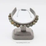 دستبند مهره سنگی لابرادوریت