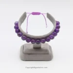 دستبند مهره سنگی آمیتیس