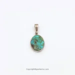 گردنبند زنانه نقره فیروزه