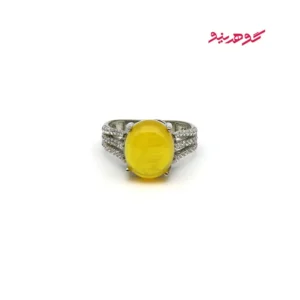 انگشتر شرفالشمس زنانه نقره کد 353