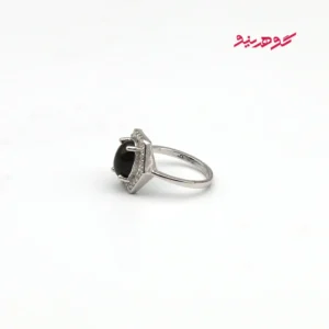 انگشتر اوپال زنانه نقره کد 399