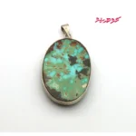 گردنبند فیروزه زنانه نقره کد 413