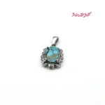گردنبند فیروزه زنانه نقره کد 416