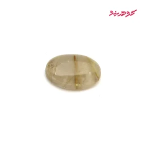 نگین کوارتز روتایل طبیعی کد 182