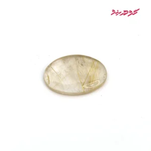 نگین کوارتز روتایل طبیعی کد 183