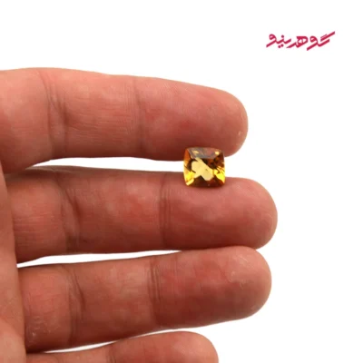 نگین سیترین طبیعی کد 130