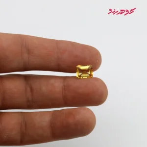 نگین سیترین طبیعی کد 133