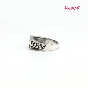 انگشتر میکرو مردانه نقره ترک کد 480