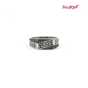 انگشتر میکرو مردانه نقره ترک کد 480
