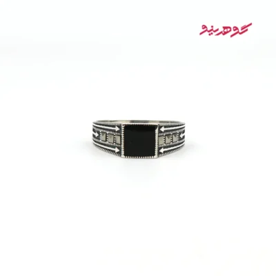 انگشتر میکرو مردانه نقره ترک کد 481