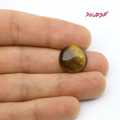 نگین کوارتز روتایل طبیعی کد 165