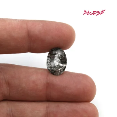 نگین کوارتز روتایل طبیعی کد 191