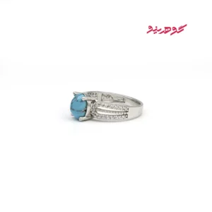 انگشتر فیروزه زنانه نقره کد 544
