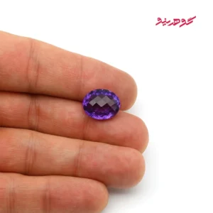 نگین آمیتیست طبیعی اصل کد 328