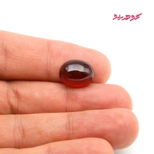 نگین گارنت سرخ طبیعی کد 284