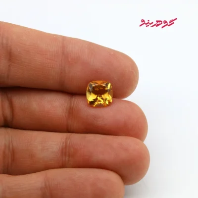 نگین سیترین طبیعی کد 281