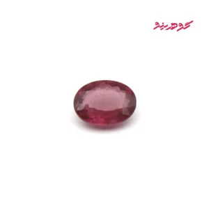 نگین تورمالین صورتی طبیعی کد 273